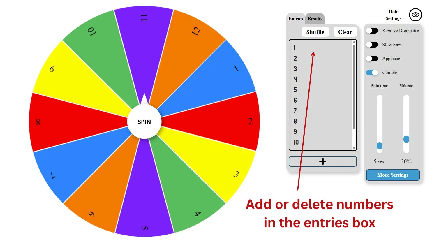 Wheelienames Fair Fun Random Name Picker Wheel 2025